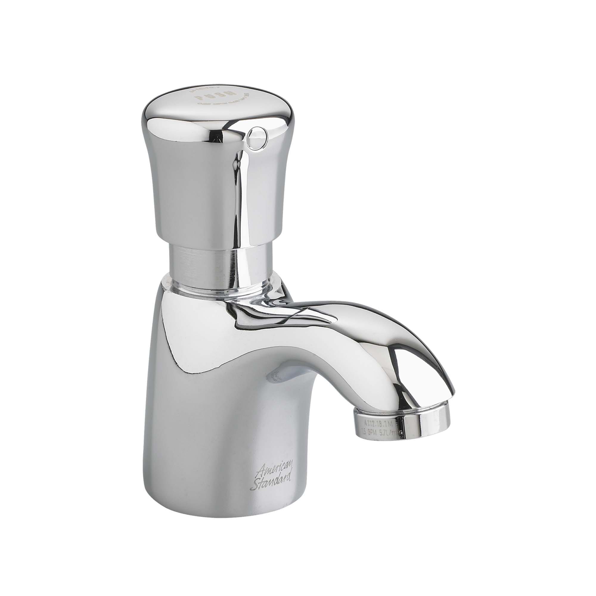 Metering Pillar Tap Faucet With Extended Spout 0.5 gpm/1.9 Lpf